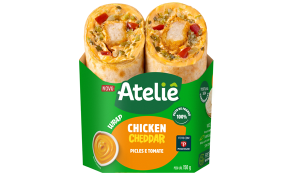 Imagem: Ateliê e Polenghi lançam Wrap Chicken Cheddar em ação de cobranding
