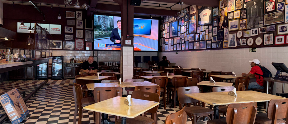 Imagem destaque: Bar Filial reabre com proposta que une futebol e vida noturna na Vila Madalena (SP)