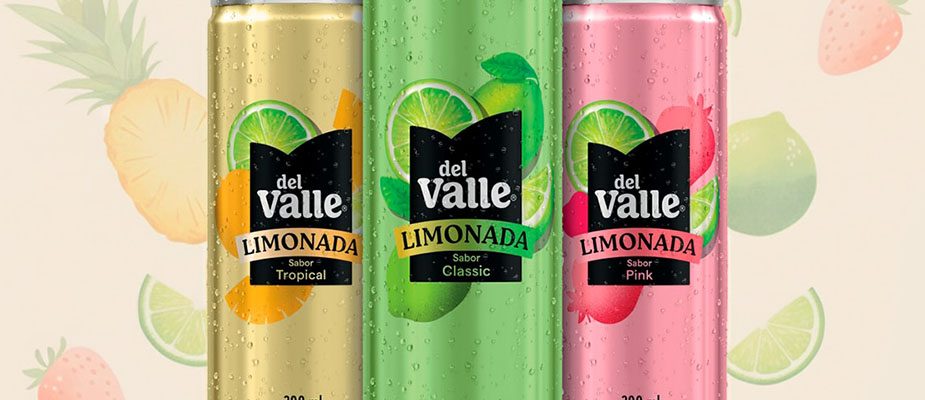 Imagem destaque: Del Valle lança linha de limonadas em lata