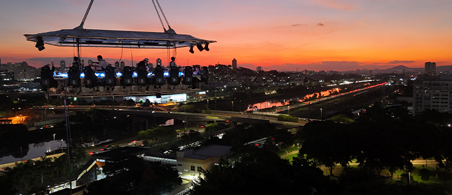 Imagem destaque: Dinner in the Sky amplia programação e exibe jogos da Copa