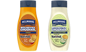 Imagem: Hellmann's e Tostitos lançam linha de molhos para mergulhar snacks