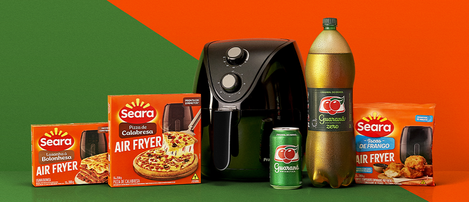 Imagem destaque: Guaraná Antarctica e Seara unem produtos nos pontos de venda