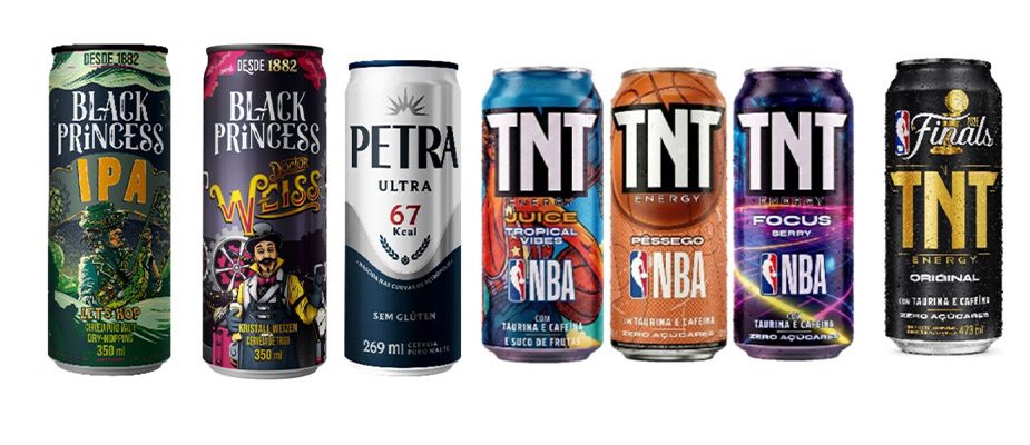 Imagem destaque: Grupo Petrópolis incrementa linhas de cervejas, energéticos e drinks prontos