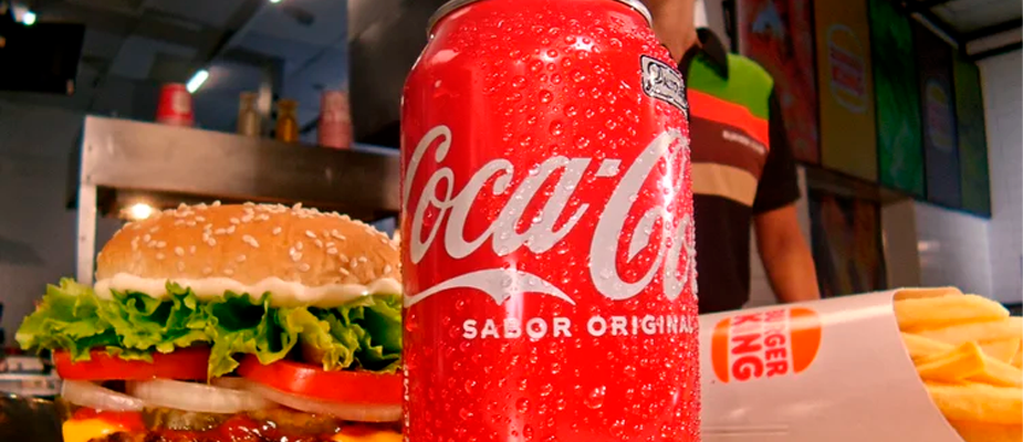 Imagem destaque: Burger King troca portfólio de bebidas e anuncia Coca-Cola como novo refrigerante da rede