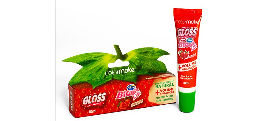 Imagem destaque: Em parceria com a Arcor, Colormake lança Big Big Lips