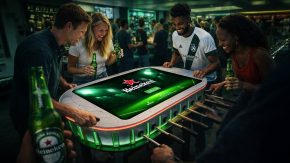 Imagem: Heineken transforma bares em arenas da UEFA Champions League no Brasil