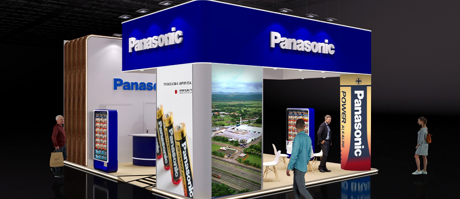 Imagem destaque: Panasonic marca presença na APAS Show 2026 com liderança em pilhas e experiência imersiva em realidade virtual