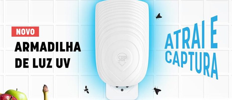 Imagem destaque: Apostando em novo formato, SBP lança armadilhas de luz UV para controle de moscas