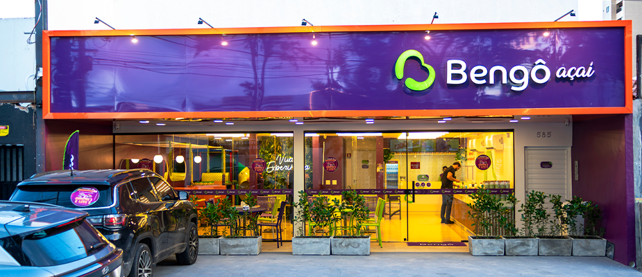 Imagem destaque: Bengô Açaí estreia em Alagoas e reforça expansão no Nordeste