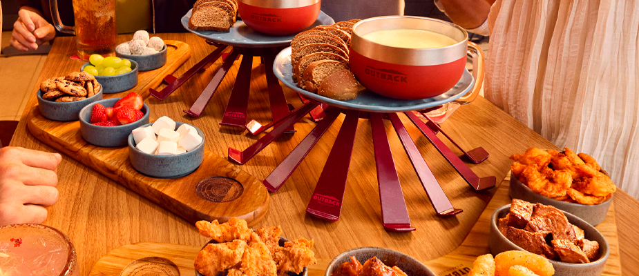 Imagem destaque: Outback traz fondue de volta ao cardápio