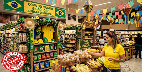 Imagem: Arraiá do Hexa: Marcas apostam na fusão entre Copa e São João em 2026