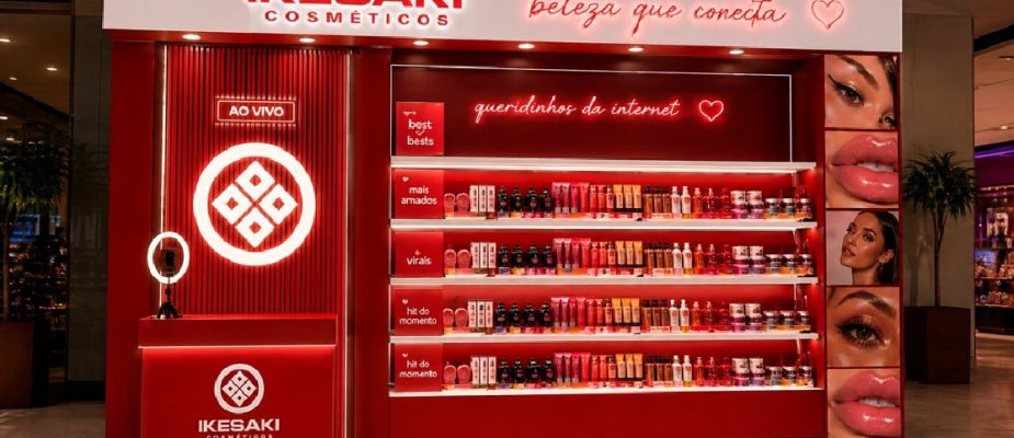 Imagem destaque: Ikesaki implementa hub de live commerce em loja da capital paulista