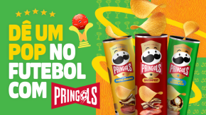 Imagem: Pringles lança edição inspirada no futebol com sabores do Brasil, Espanha e Alemanha