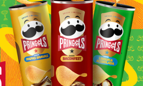 Imagem: Pringles lança edição inspirada no futebol com sabores do Brasil, Espanha e Alemanha
