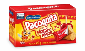 Imagem: Paçoquita lança sabor Maçã do Amor para a temporada junina