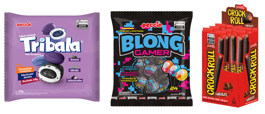 Imagem destaque: Peccin apresenta novidades em candies