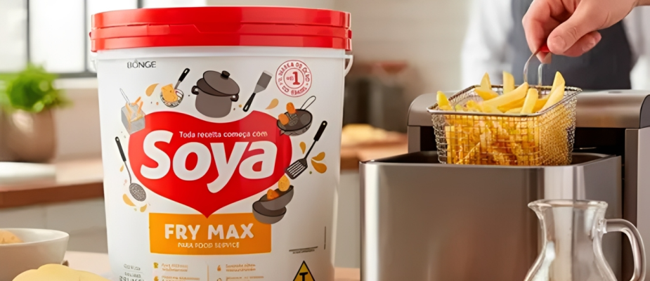 Imagem destaque: Soya Fry Max chega às regiões Norte e Nordeste para atender cozinhas profissionais