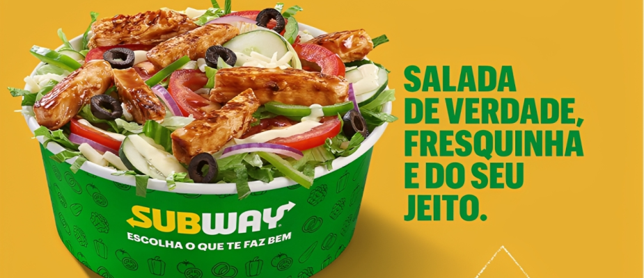 Imagem destaque: Subway relança plataforma de saladas e aposta em refeições mais equilibradas