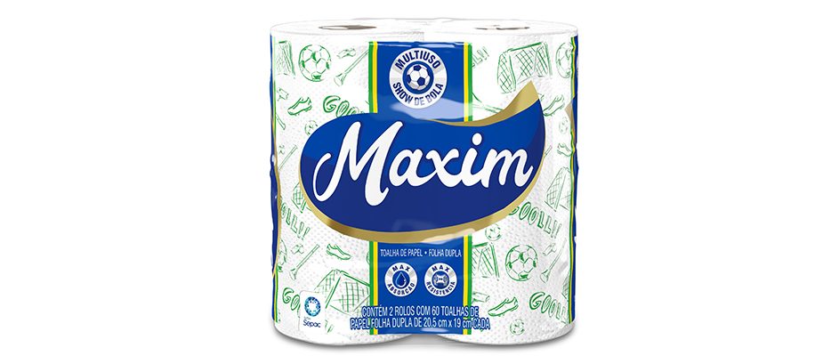 Imagem destaque: Softys Sepac lança edição limitada de Maxim inspirada na paixão pelo futebol