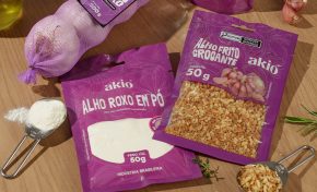 Imagem: Tempero em pó à base de alho roxo é a novidade da Akio