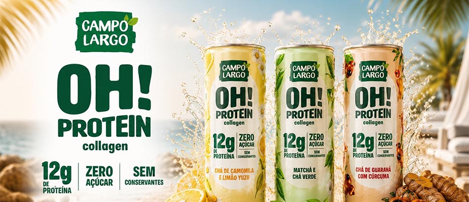 Imagem destaque: Zanlorenzi expande portfólio da Campo Largo com chás proteicos