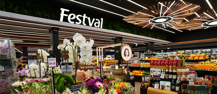 Imagem destaque: Festval reinaugura supermercado em Curitiba (PR) após modernização