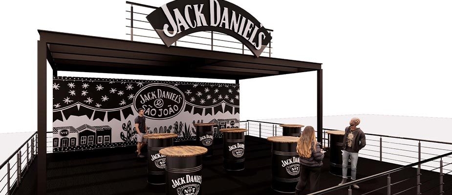 Imagem destaque: Jack Daniel’s promove ativações no São João de Maracanaú, no Ceará
