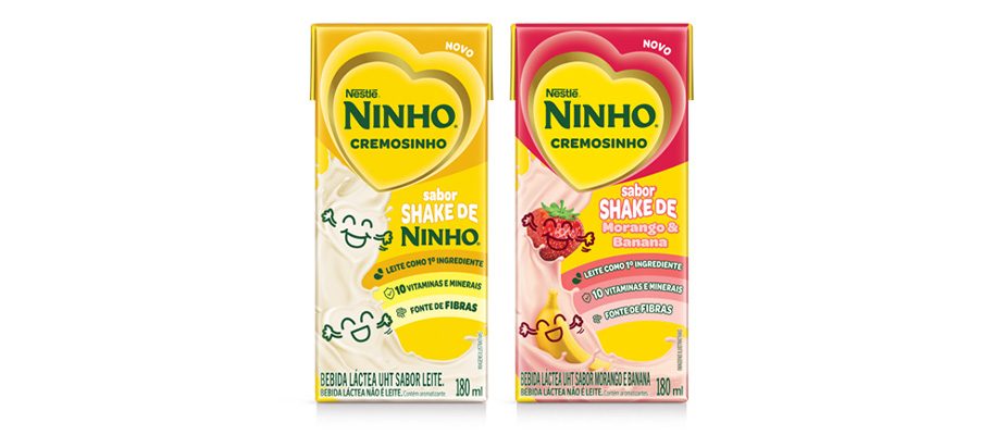 Imagem destaque: Ninho lança bebida láctea UHT em duas versões