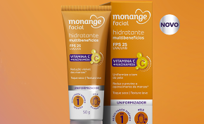 Imagem: Coty amplia portfólio facial de Monange com novo Hidratante Multibenefícios