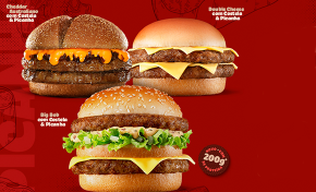 Imagem: Bob's transforma seus lanches clássicos em versões com picanha e costela