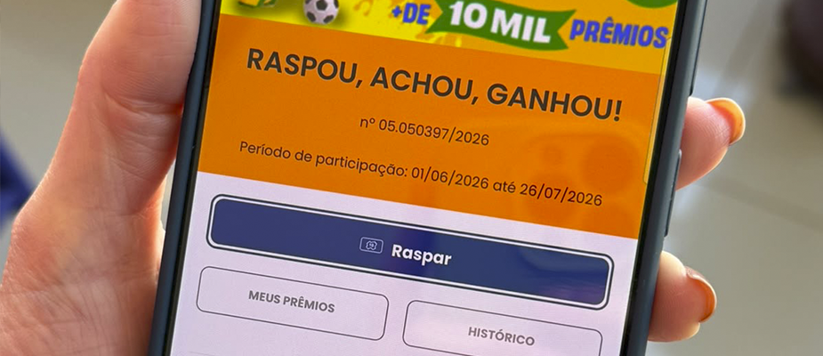 Imagem destaque: Em campanha de Copa do Mundo, Rede Bom Lugar distribui mais de 10 mil prêmios instantâneos