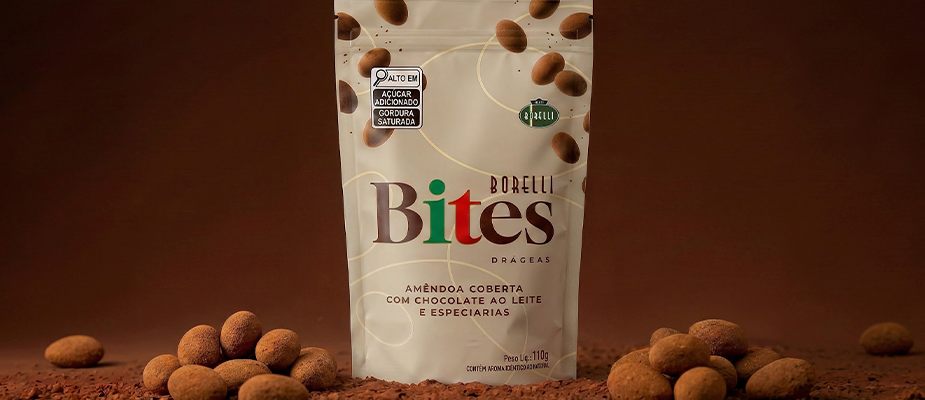 Imagem destaque: Borelli anuncia snack Bites e amplia ocasiões de consumo