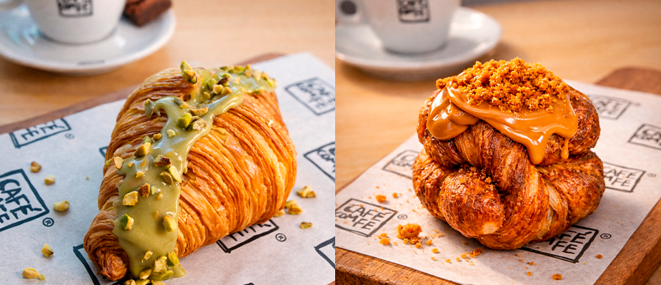 Imagem destaque: Café com Fé amplia cardápio de inverno com Cornetti e Cinnamon Rolls recheados