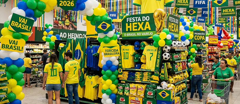 Imagem destaque: Copa do Mundo: setor de alimentos deve liderar faturamento de R$ 4,32 bilhões no varejo