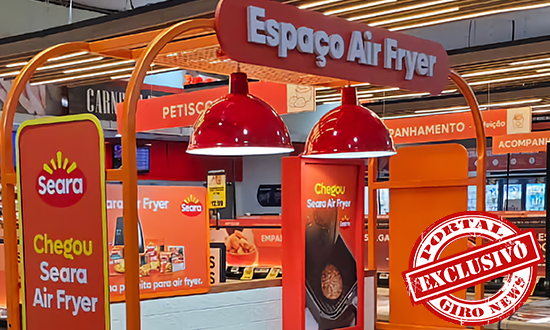 Imagem: Exclusivo: Seara leva Espaço Air Fryer ao PDV e eleva vendas em 70%
