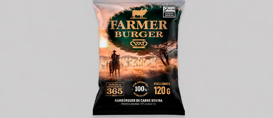 Imagem destaque: Farmer Beef lança nova linha de hambúrgueres