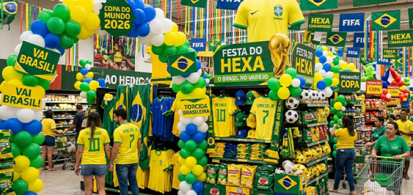 Imagem: Copa do Mundo: setor de alimentos deve liderar faturamento de R$ 4,32 bilhões no varejo