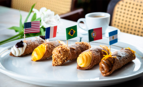 Imagem: Locale Caffè entra no clima da Copa com cannoli inspirados em cinco países