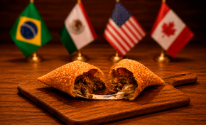 Imagem: Pastel do Bairro aposta em cardápio temático com sabores dos países-sede da Copa