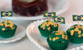 Imagem: Regiane Canuto Confeitaria lança linha inspirada na Copa do Mundo