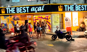 Imagem: The Best Açaí inaugura loja na Rocinha, no Rio de Janeiro