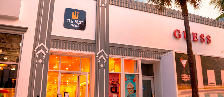 Imagem destaque: The Best Açaí inicia operação em solo norte-americano com unidade em Miami Beach