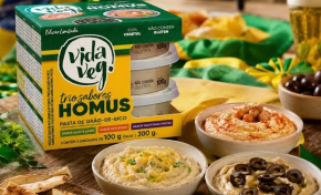 Imagem: Vida Veg lança kit de Homus inspirado na Seleção Brasileira