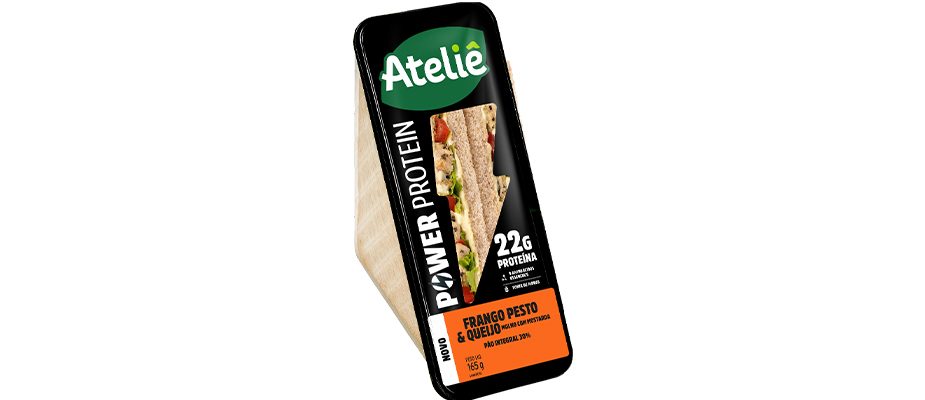 Imagem destaque: Ateliê aposta em sanduíches e salada com proteína
