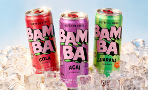 Imagem: Bamba chega ao mercado brasileiro de refrigerantes com três sabores