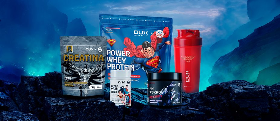 Imagem destaque: DUX Human Health lança linha inspirada nos personagens da DC