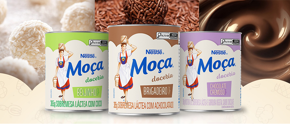 Imagem destaque: Piracanjuba e Nestlé relançam linha Moça Doceria no varejo