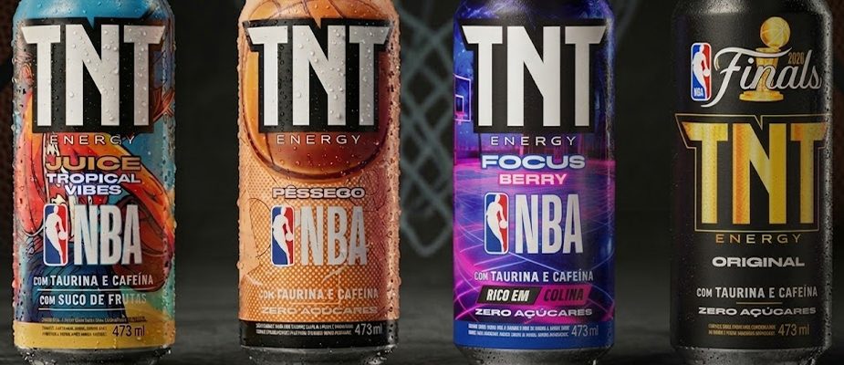 Imagem destaque: TNT Energy Drink lança três sabores em parceria com a NBA