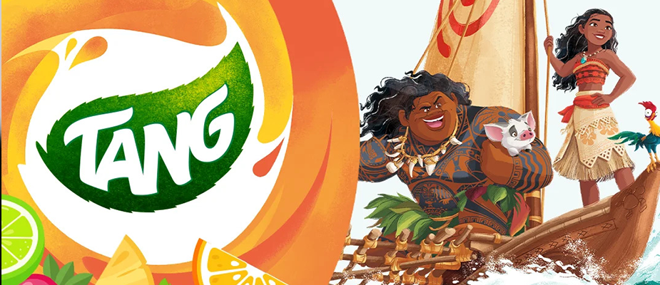 Imagem destaque: Tang apresenta linha inspirada em Moana com novo sabor em edição limitada