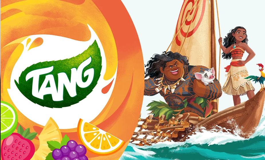 Imagem: Tang apresenta linha inspirada em Moana com novo sabor em edição limitada